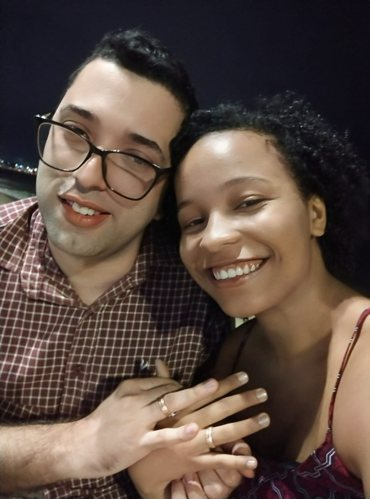 Vitória e Adilson em ensaio history 1