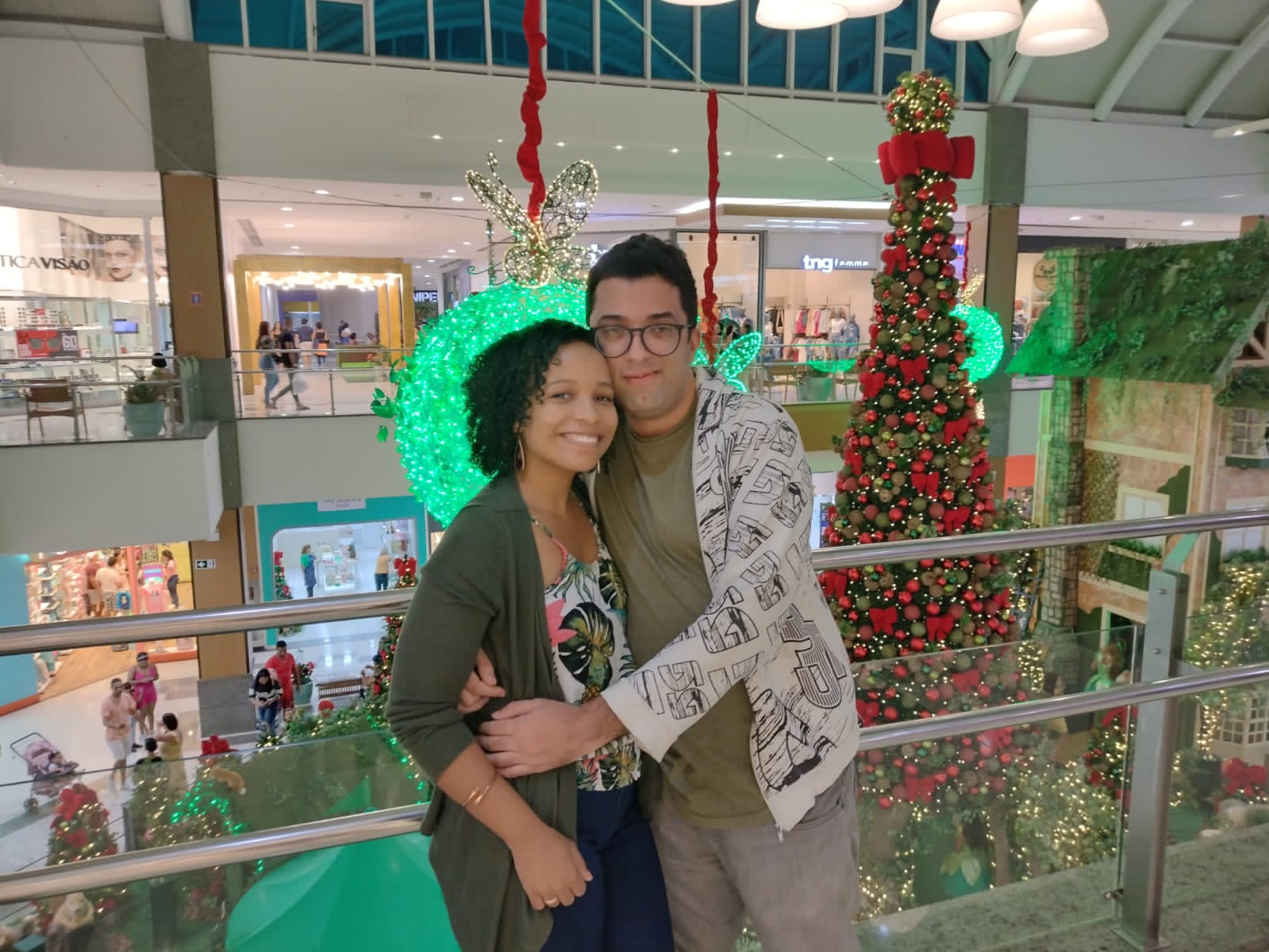 Vitória e Adilson em ensaio history 6